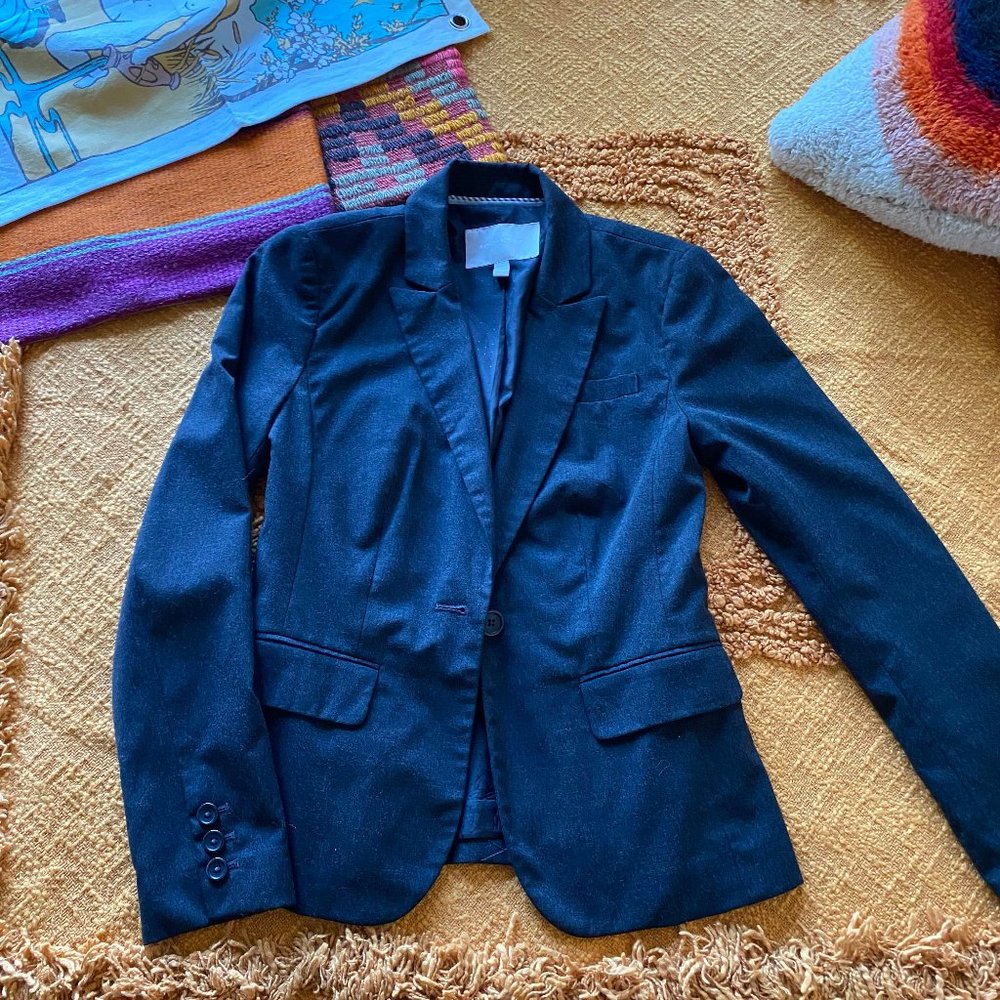 Banana Republic Charcoal Blazer